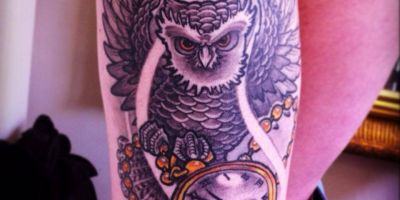 Owl Watch Tattoo