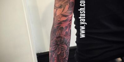 Flower Wind Tattoo