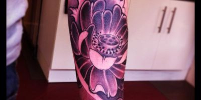 Lotus In Water Tattoo
